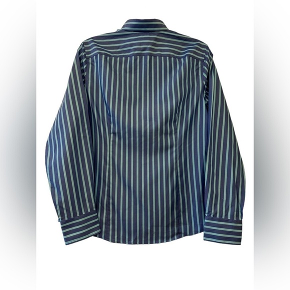 Lands End Long Sleeve Button Up Shirt 8 - Picture 5 of 10